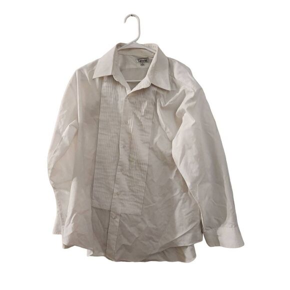 Lucasini size 17 button up long sleeve top - Picture 3 of 9